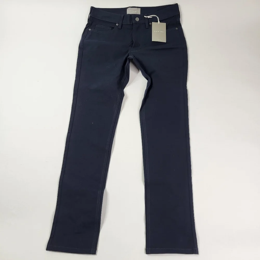Everlane Mens Navy Performance Pocket Pant sz 29x30 - Picture 3 of 6